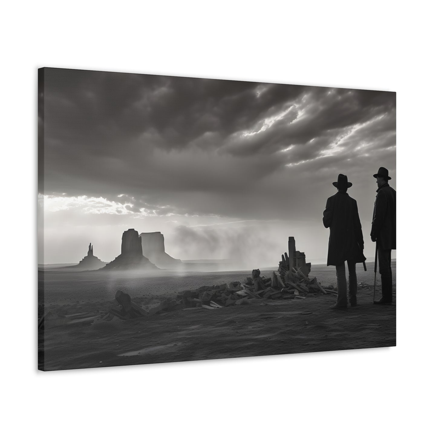 Classic Western Desert Scene
