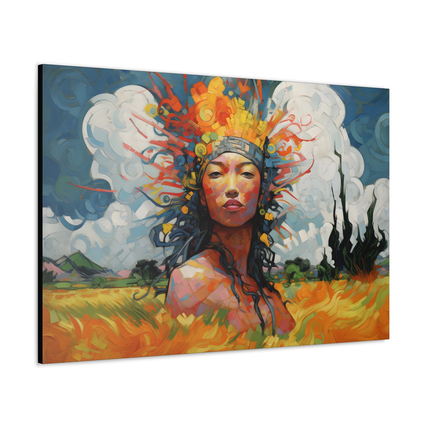 Wheat Field Woman No.1