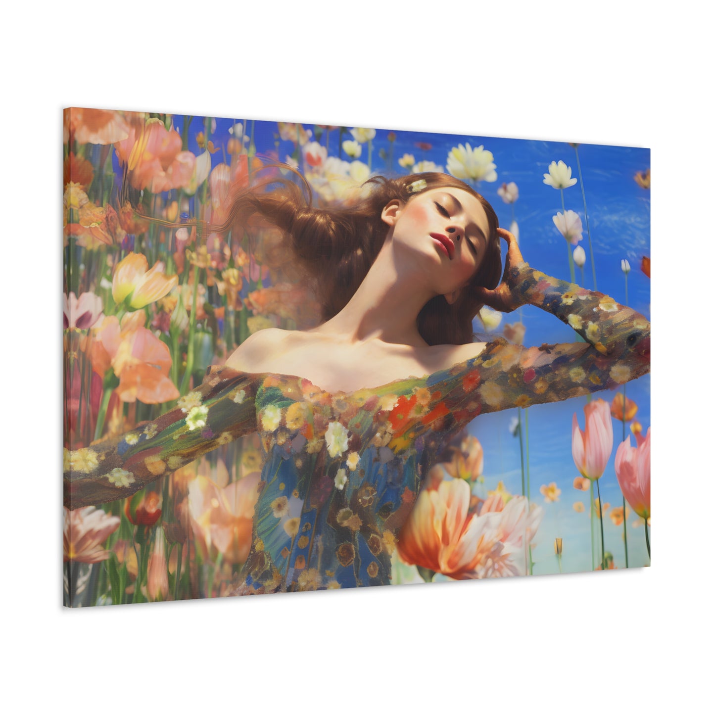 Beautiful Flower Girl (Summertime)