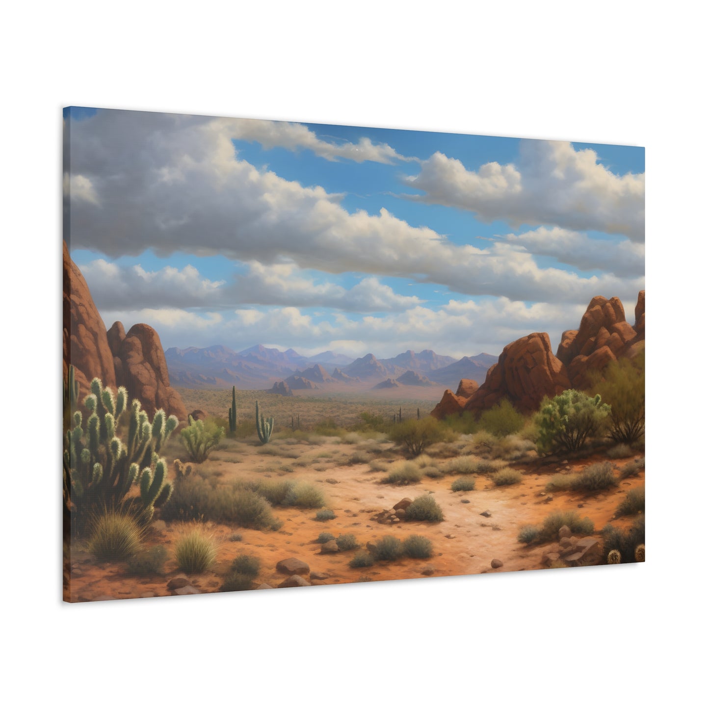 Blue Sky Desert Clouds