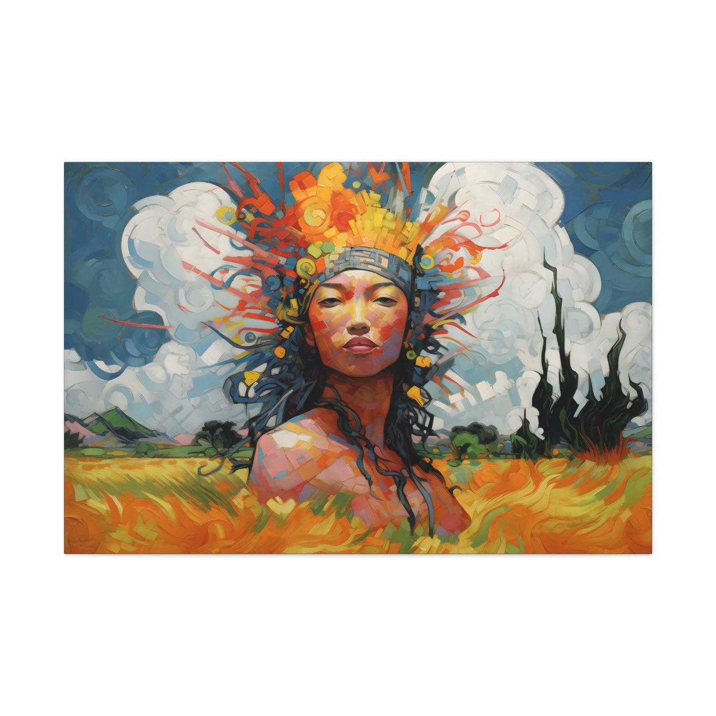 Wheat Field Woman No.1