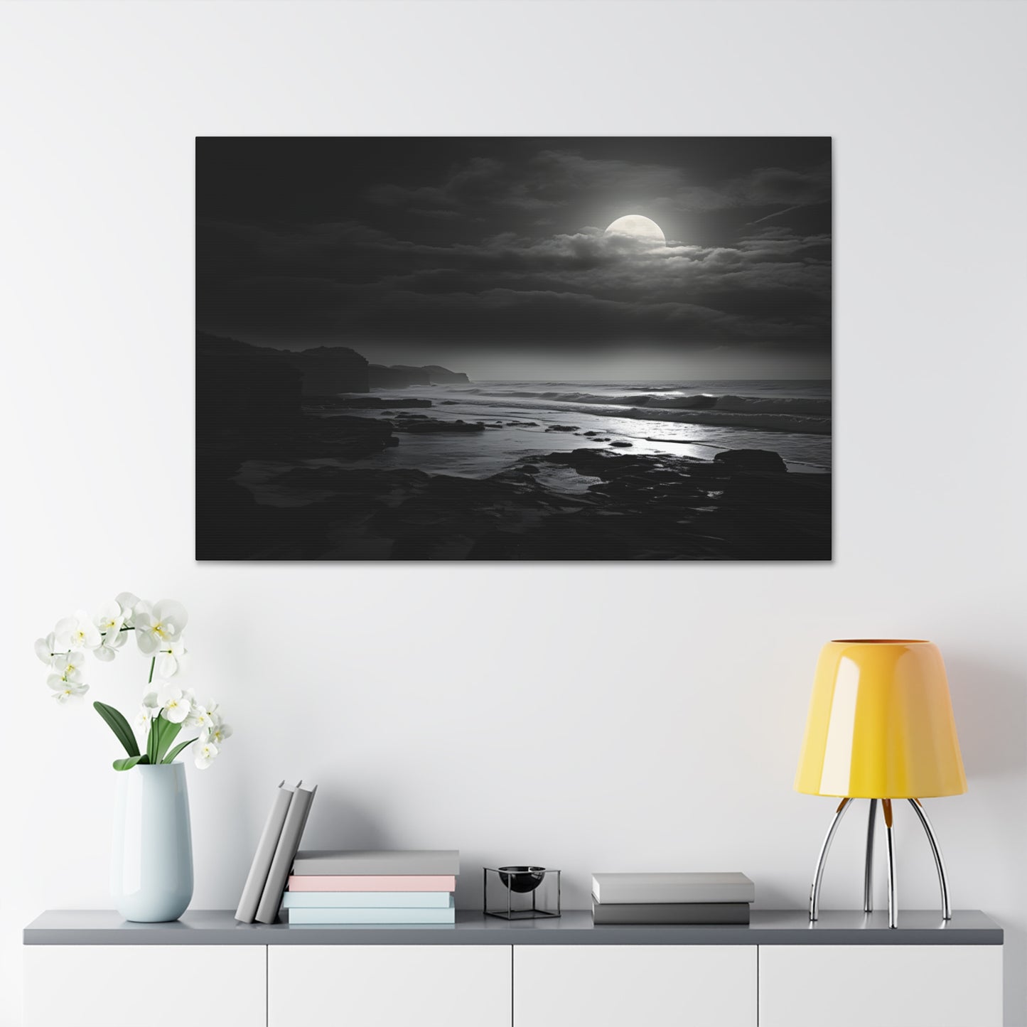 Full Moon Low Tide