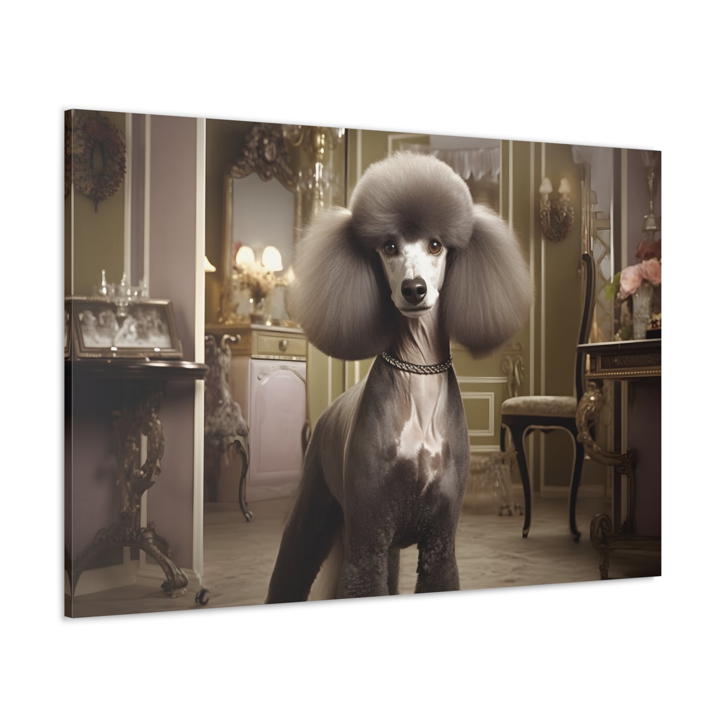 Poodle In The Palace