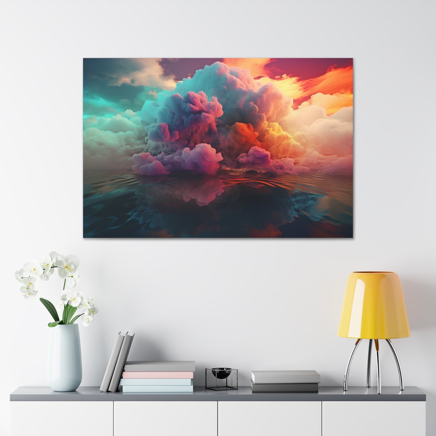 Vibrant Volcanic Blast