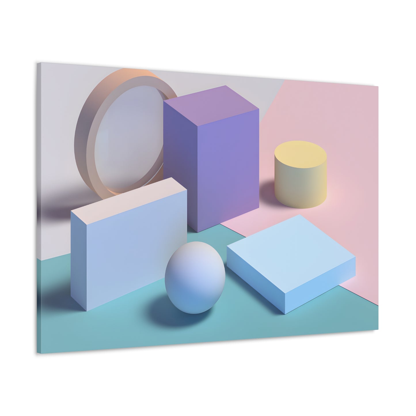 3D Pastel Pieces