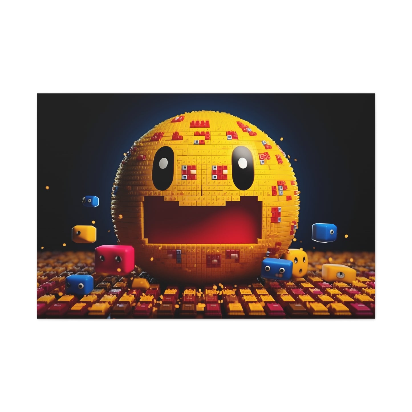 Pixelated Pac-Man