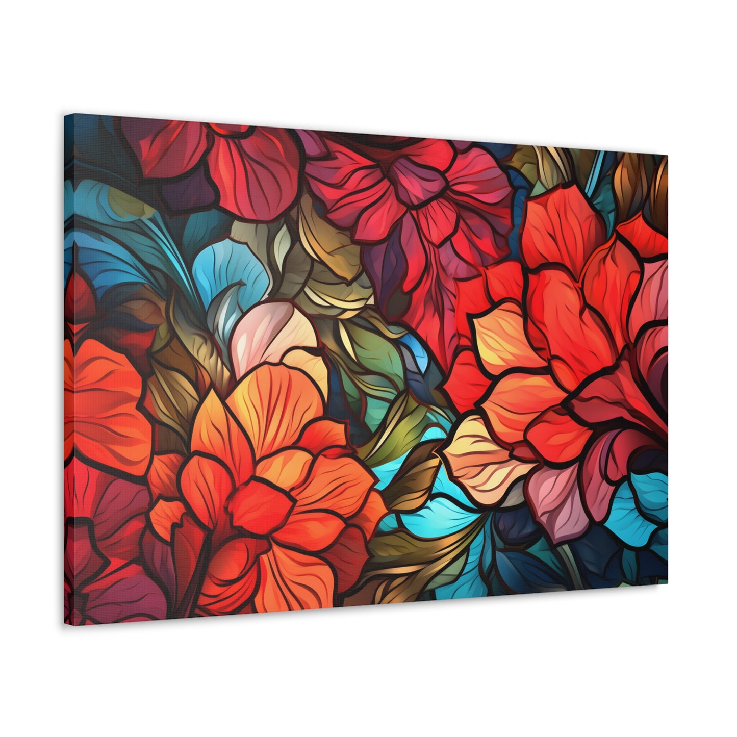 Floral Stained Glass No.1