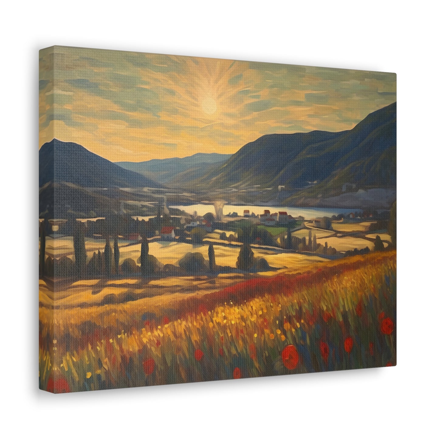 Valley River Before Sunset