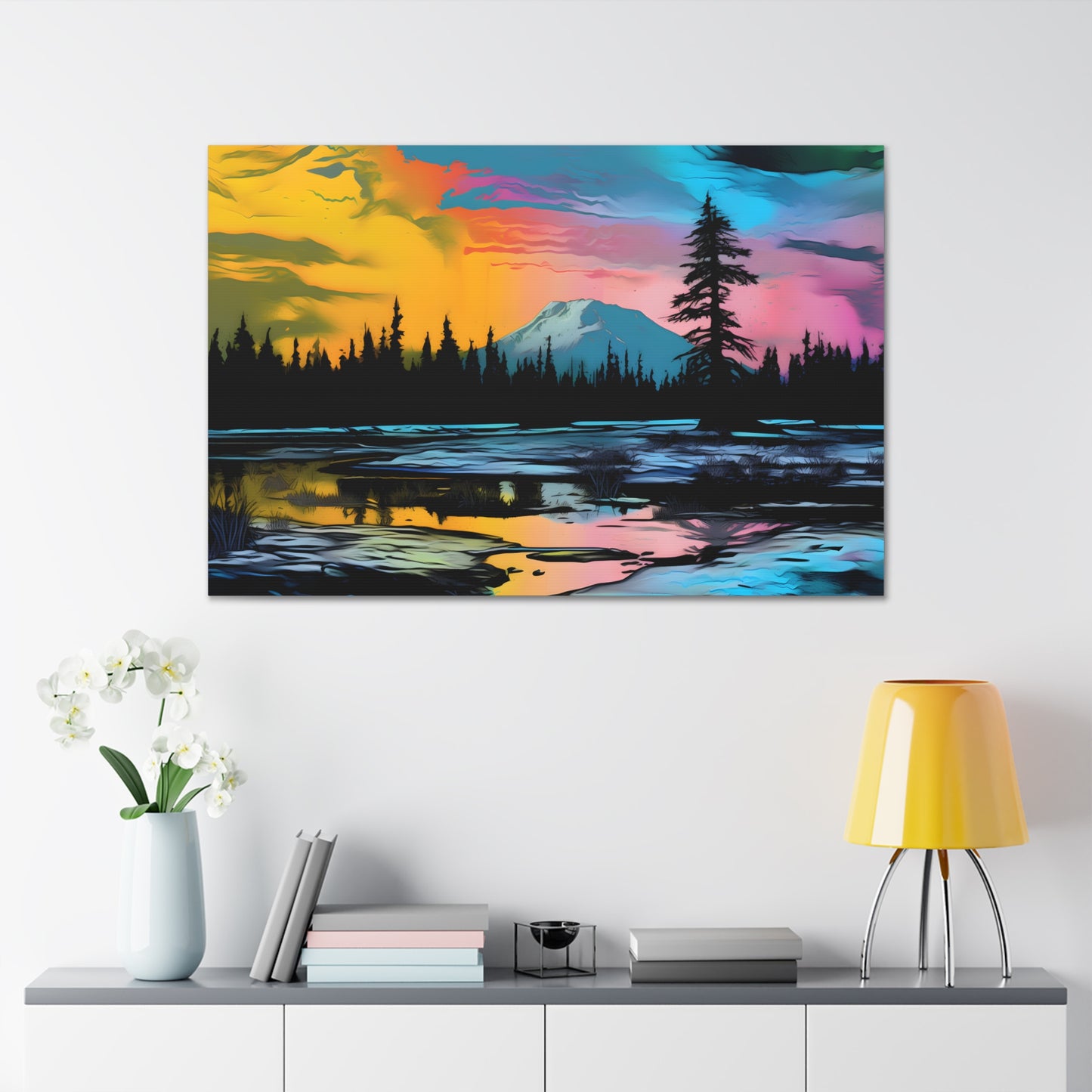 Vibrant Pastel Water Color
