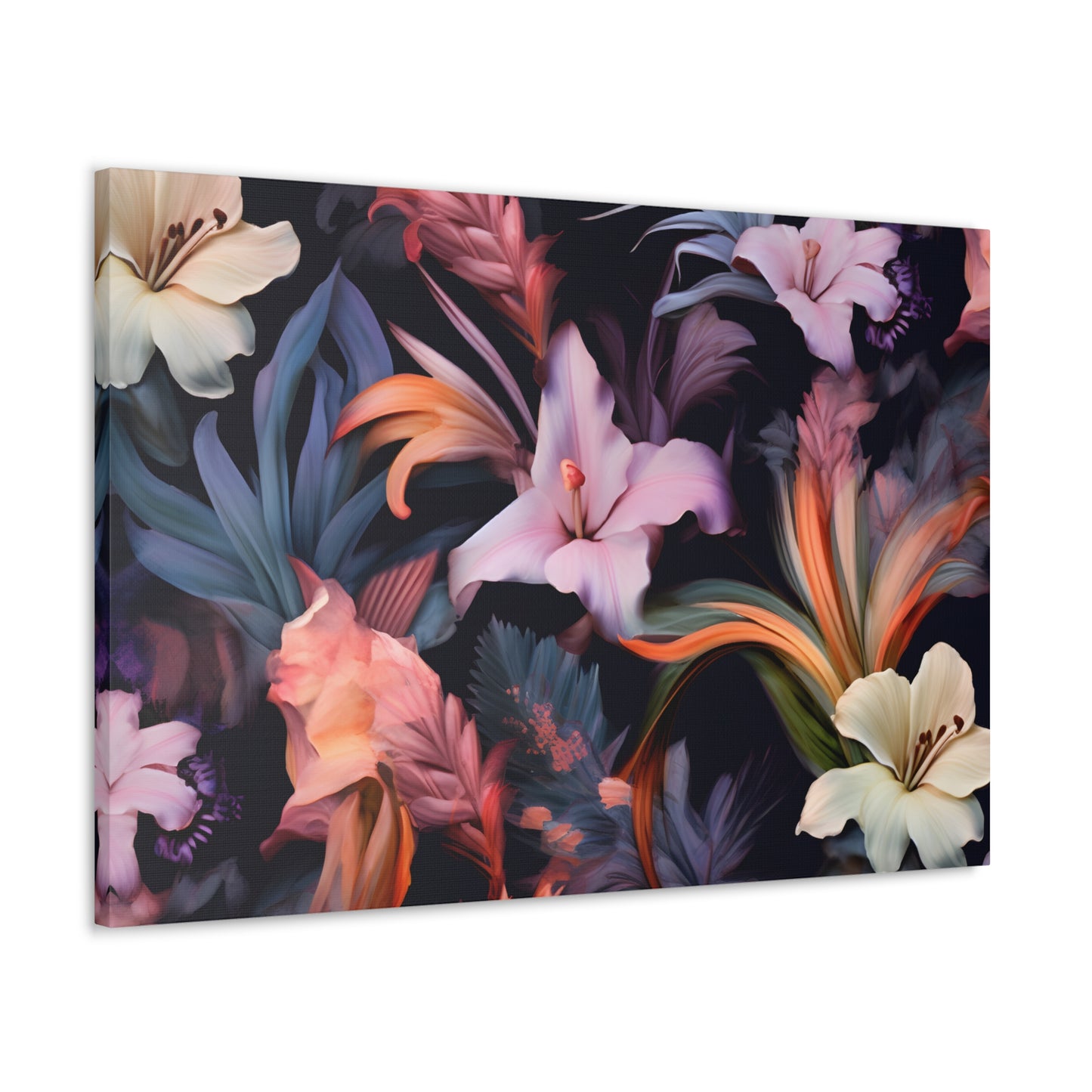 Flowing Flower Pastel Print