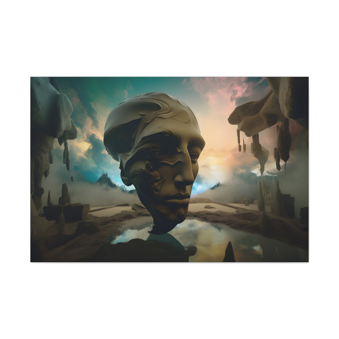 Solitary Somber Scene