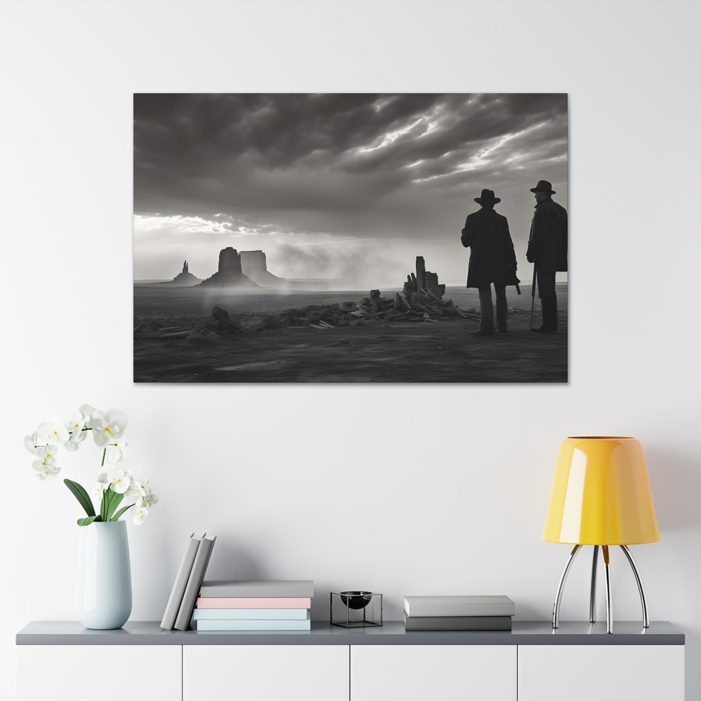 Classic Western Desert Scene