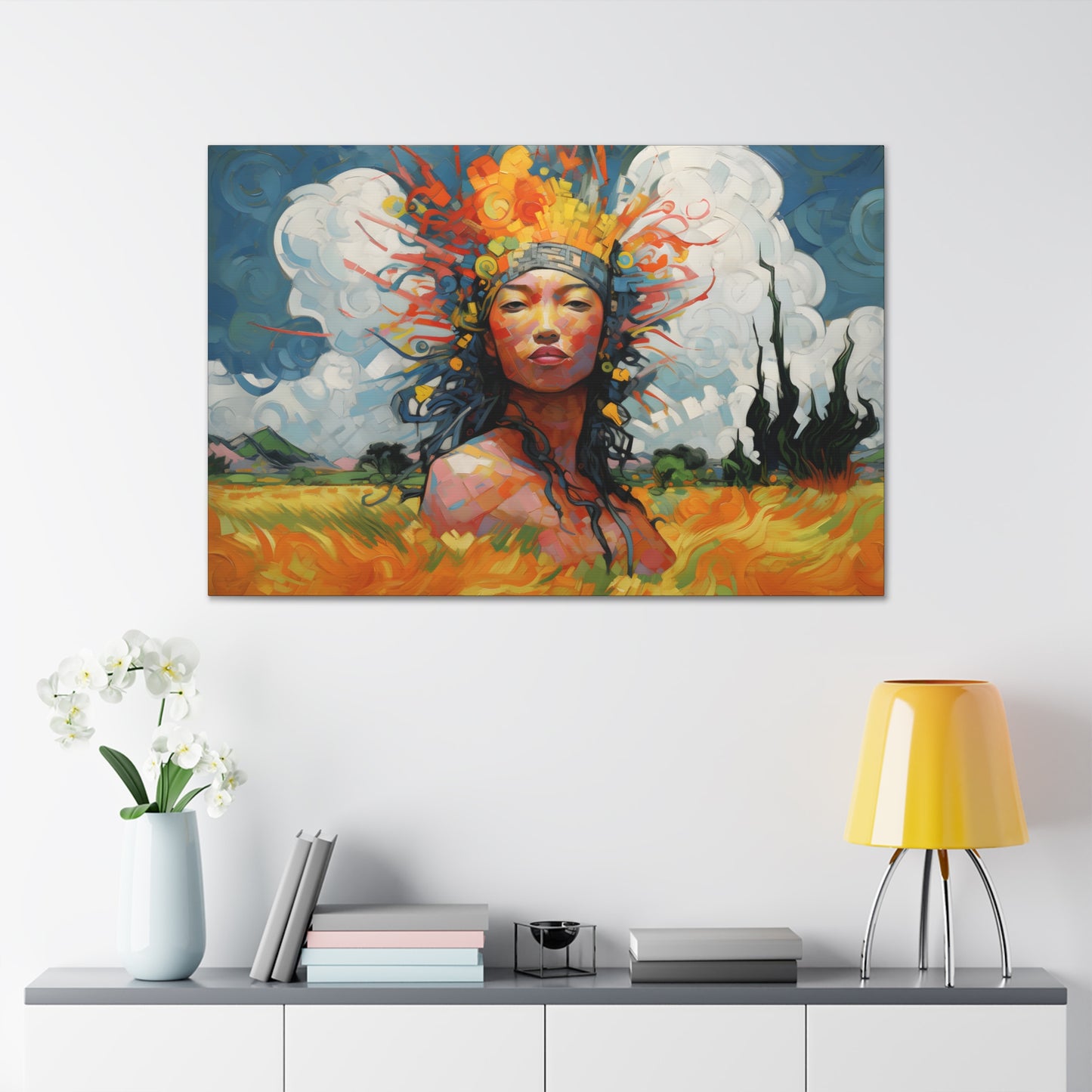 Wheat Field Woman No.1