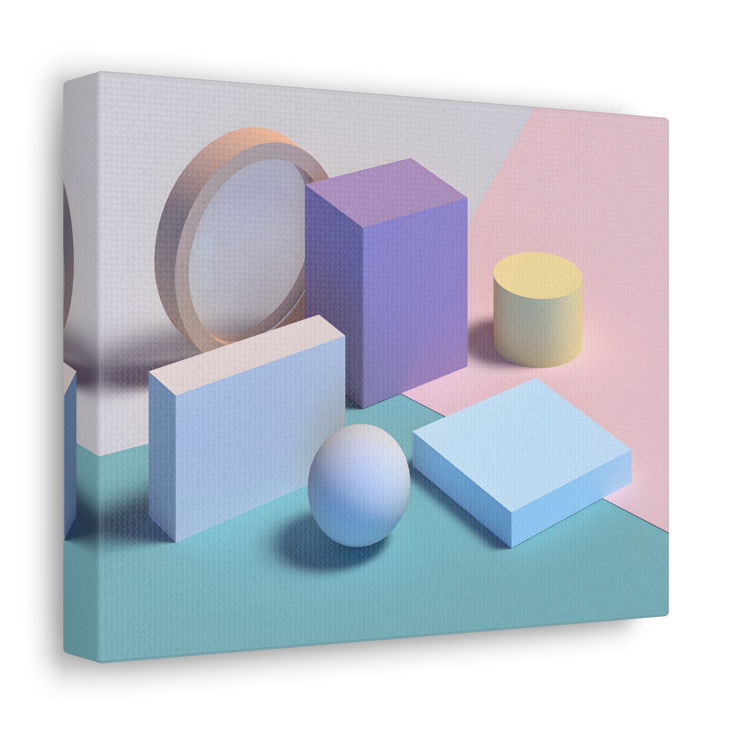 3D Pastel Pieces