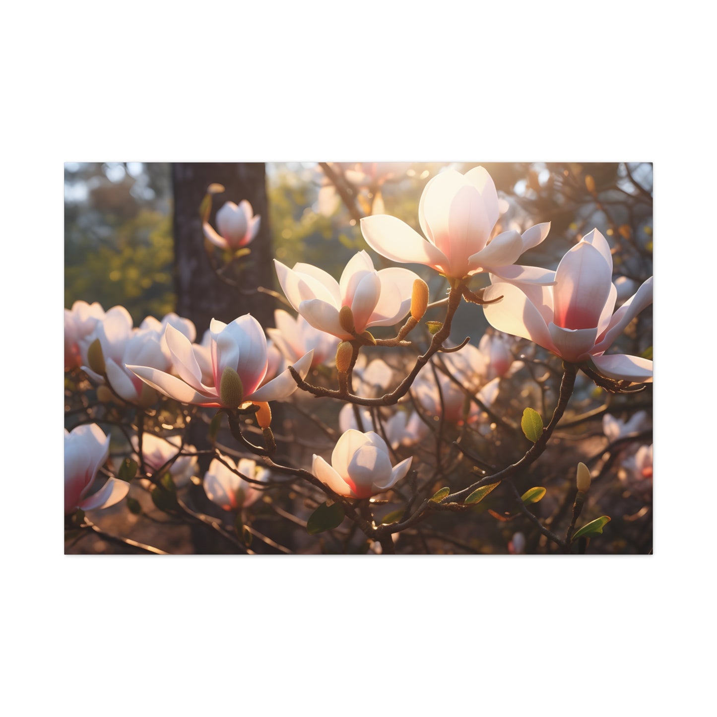 Magnolias At Sunrise