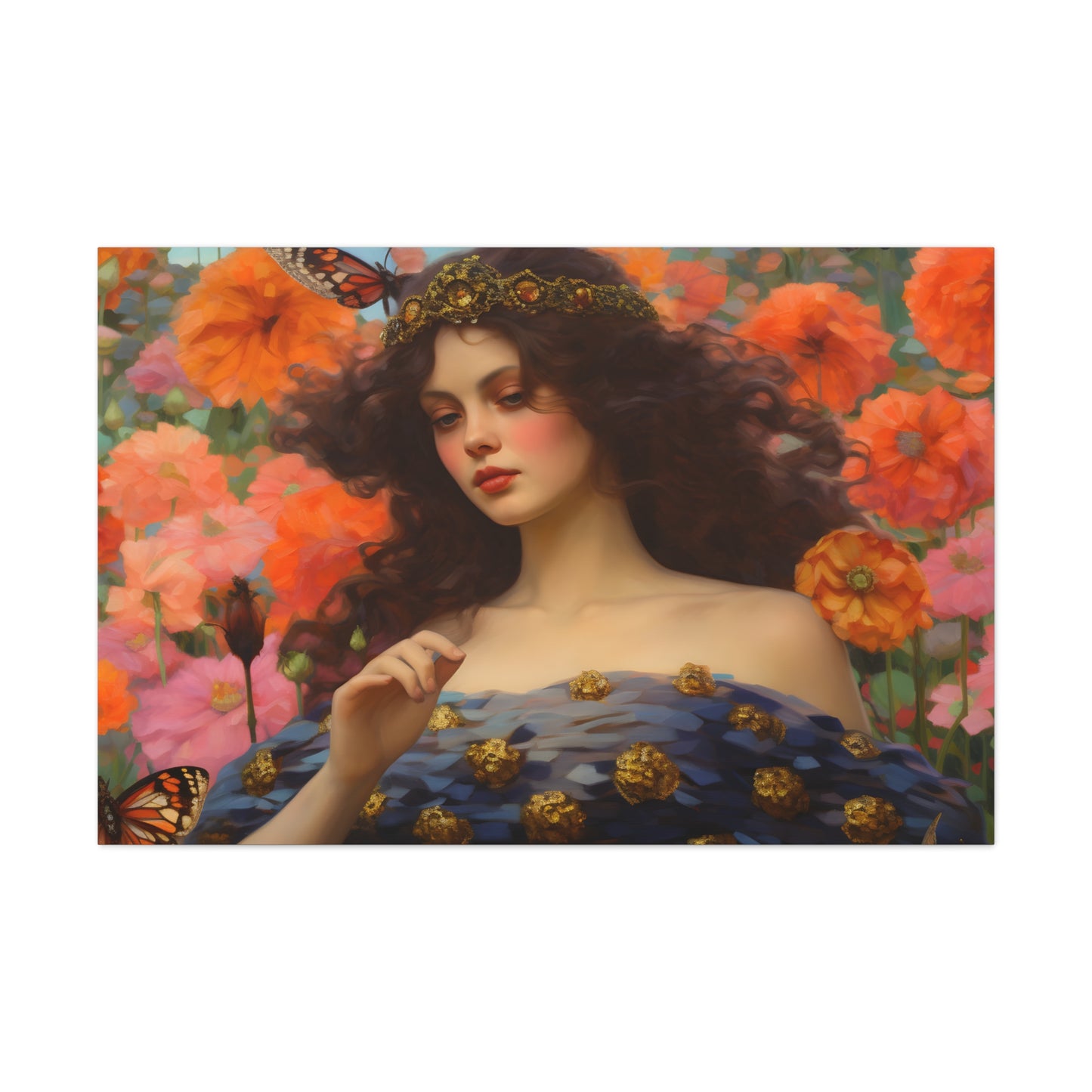 Dalila In Dahlias