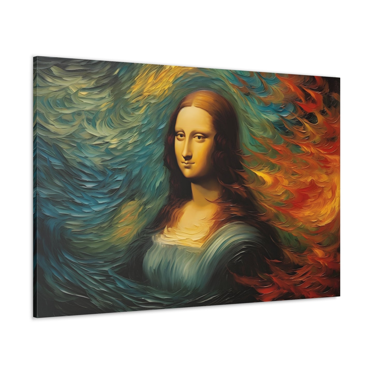 Mona - Van Gogh x da Vinci