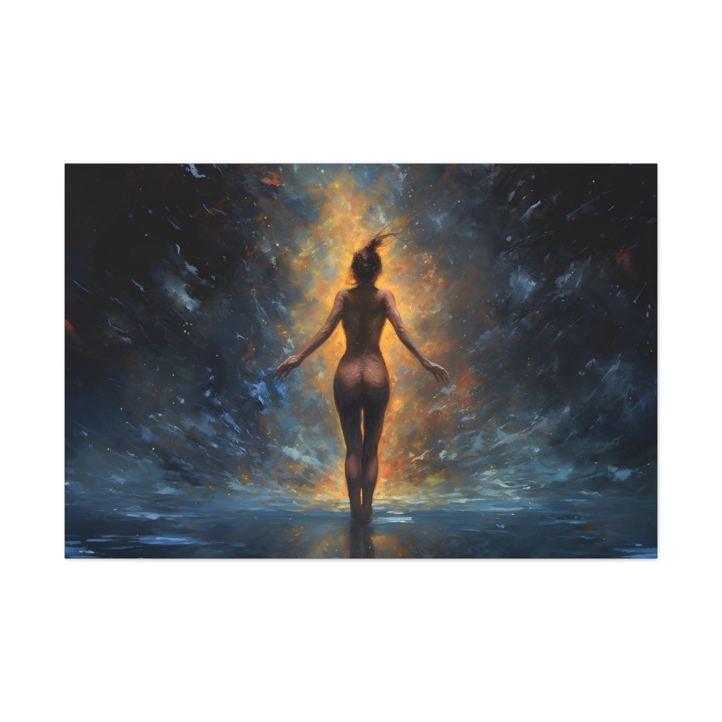Nude Silhouette Ignited