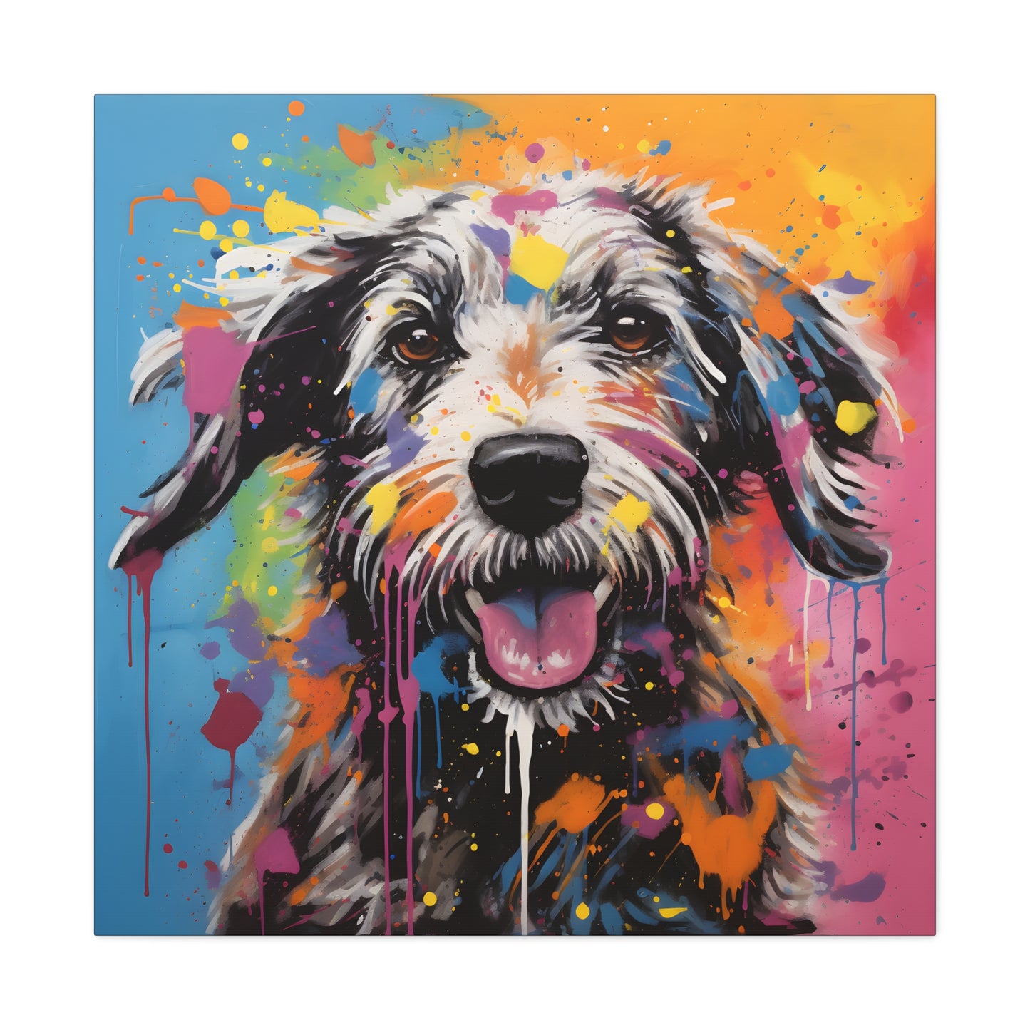 Pop Art Puppy Dog