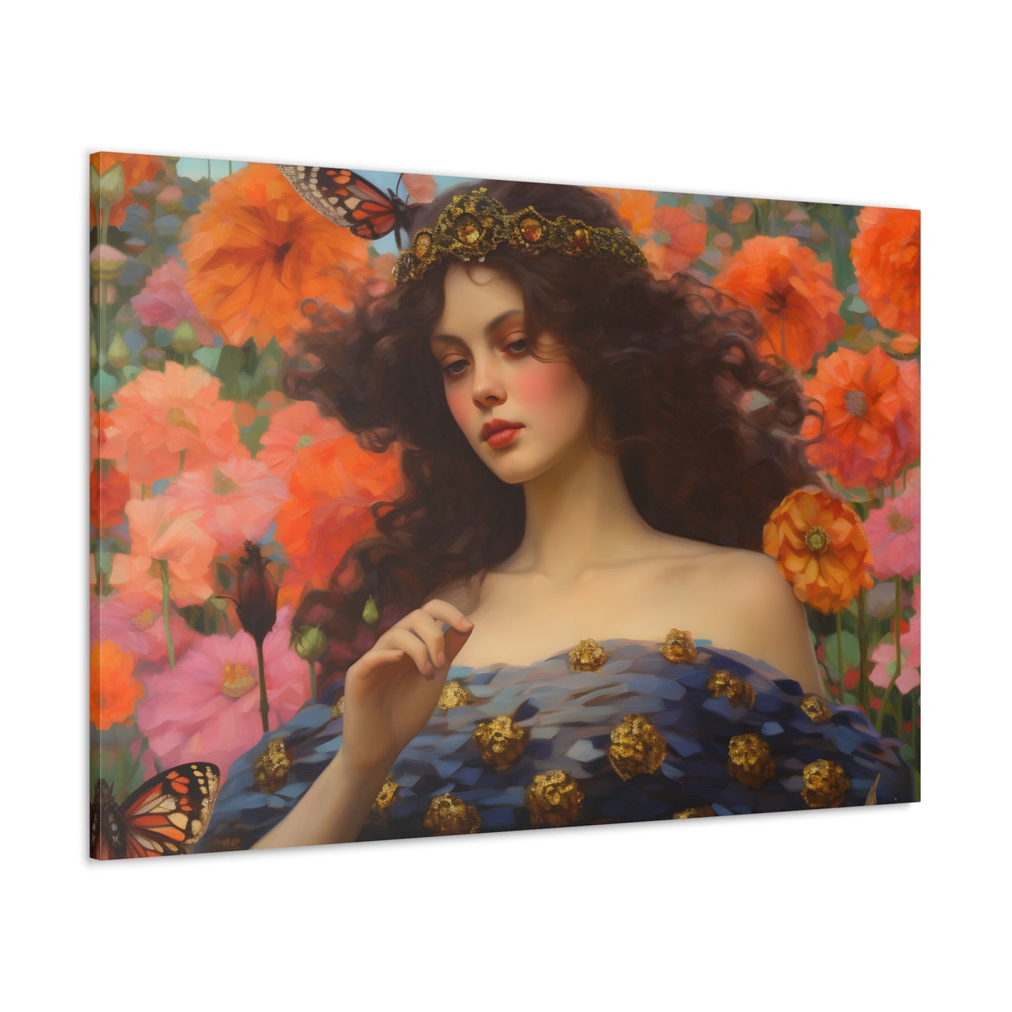 Dalila In Dahlias