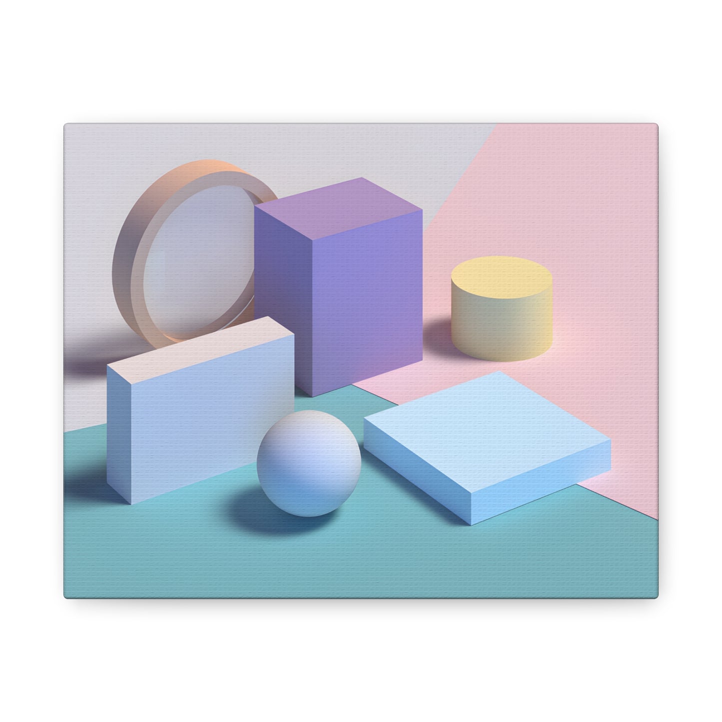 3D Pastel Pieces
