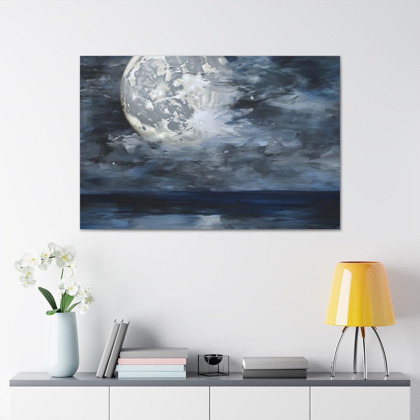 Full Moon Moody Lake