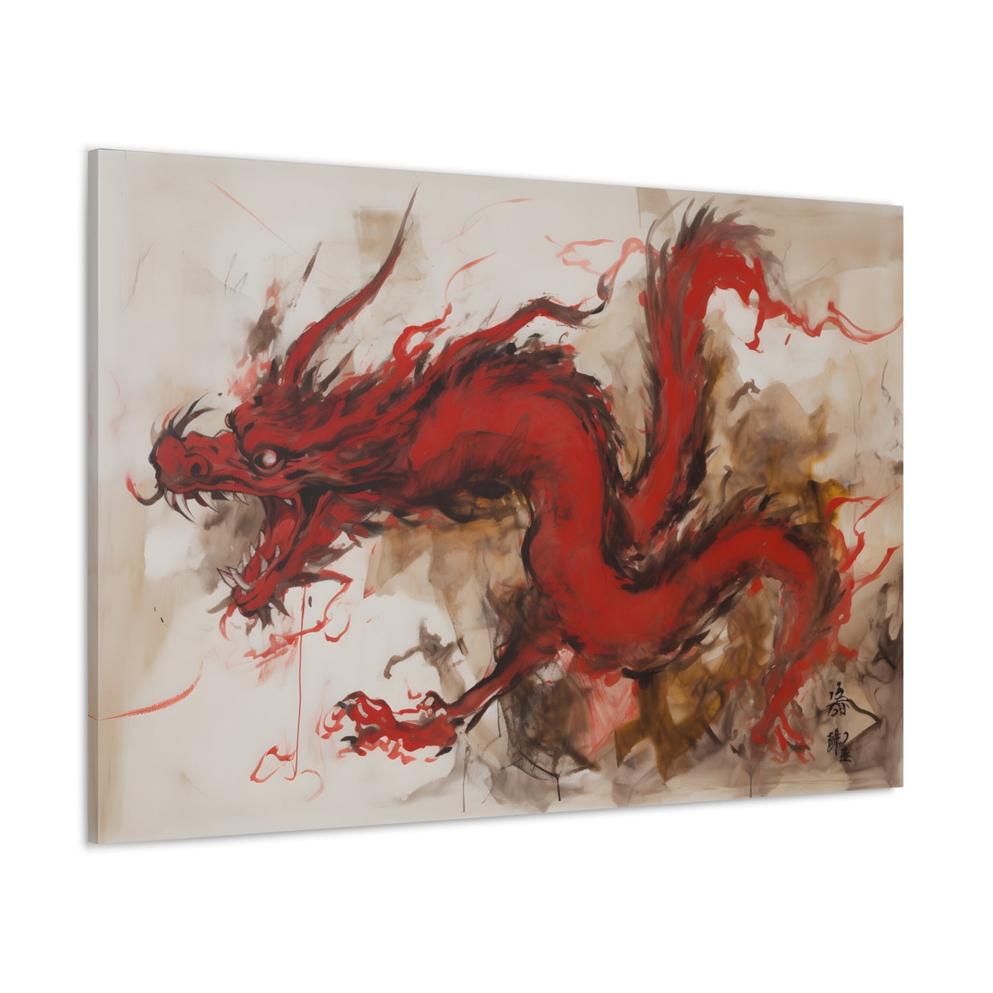 Vintage Oriental Dragon