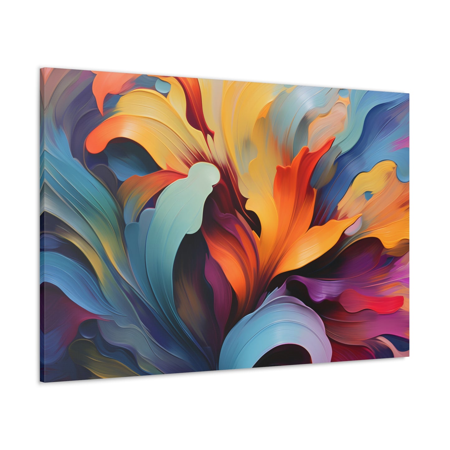 Vibrant Pastel Painted Petals