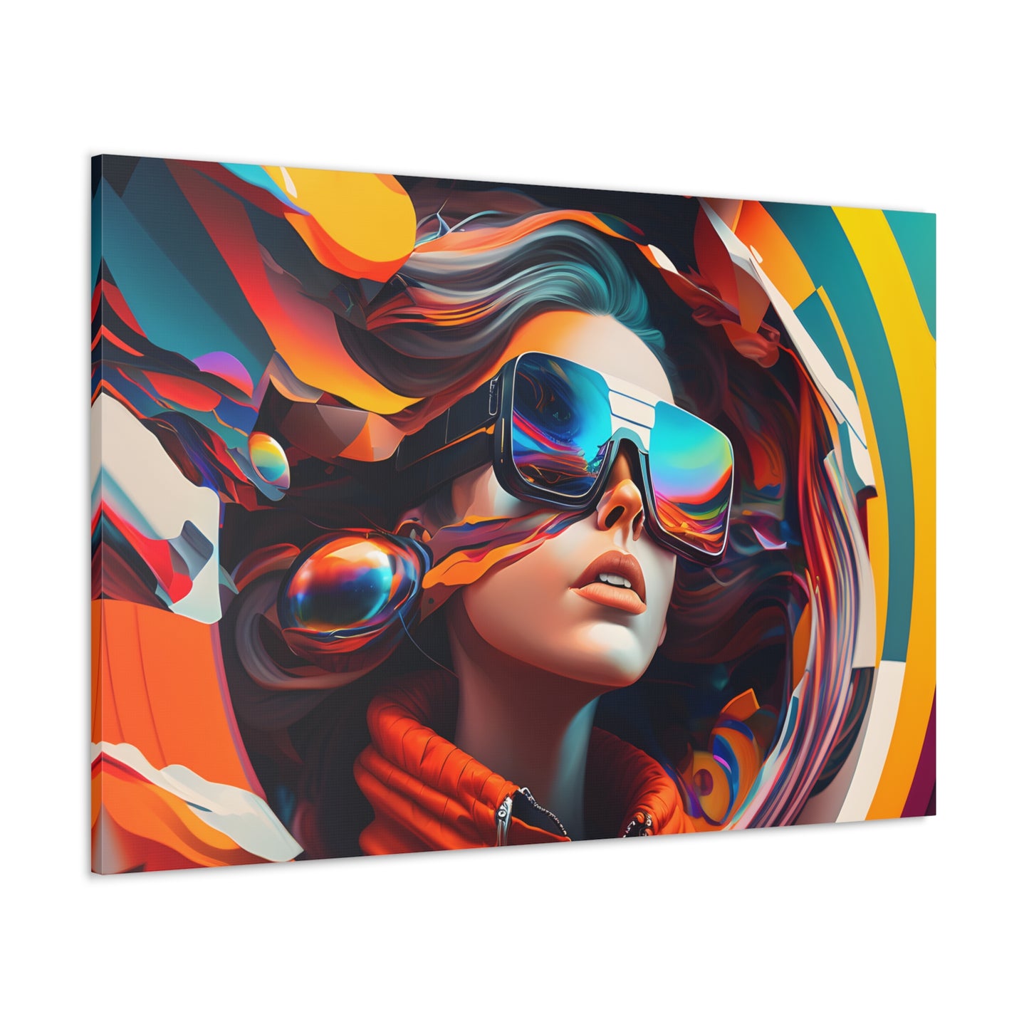 Portrait (Vibrant Melting Mercury)
