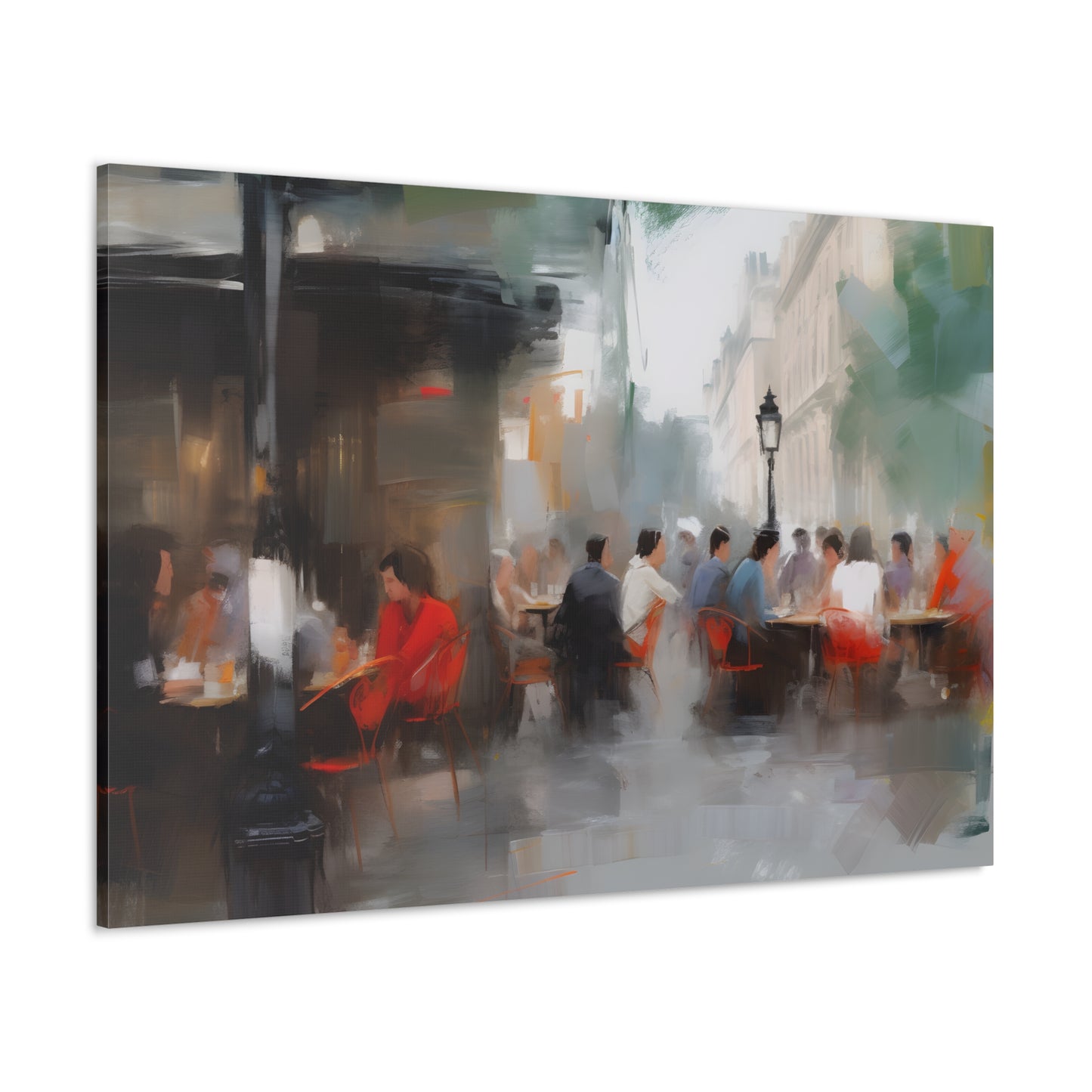 London Cafe at Noon: 1989