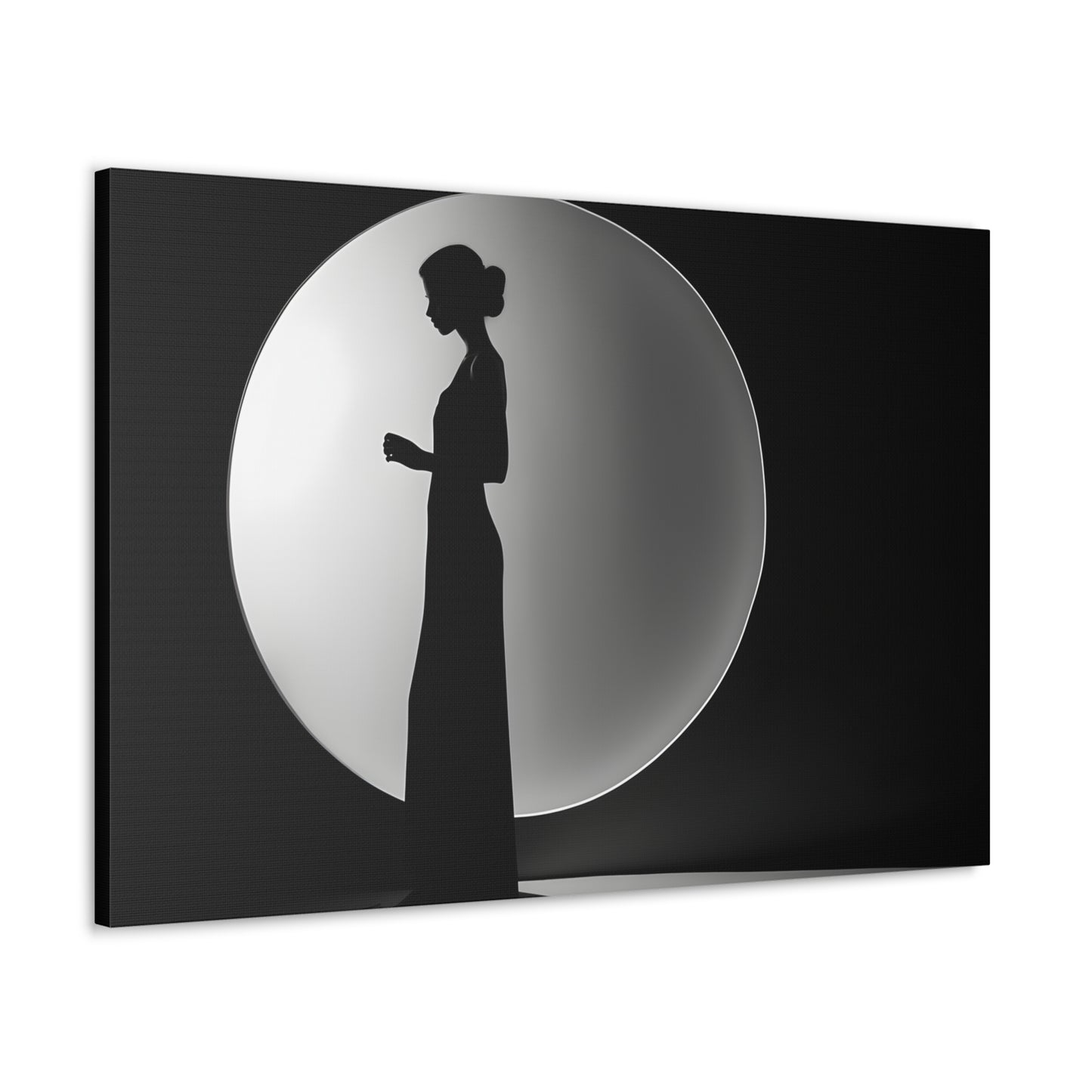 Elegant Silhouette of Beauty