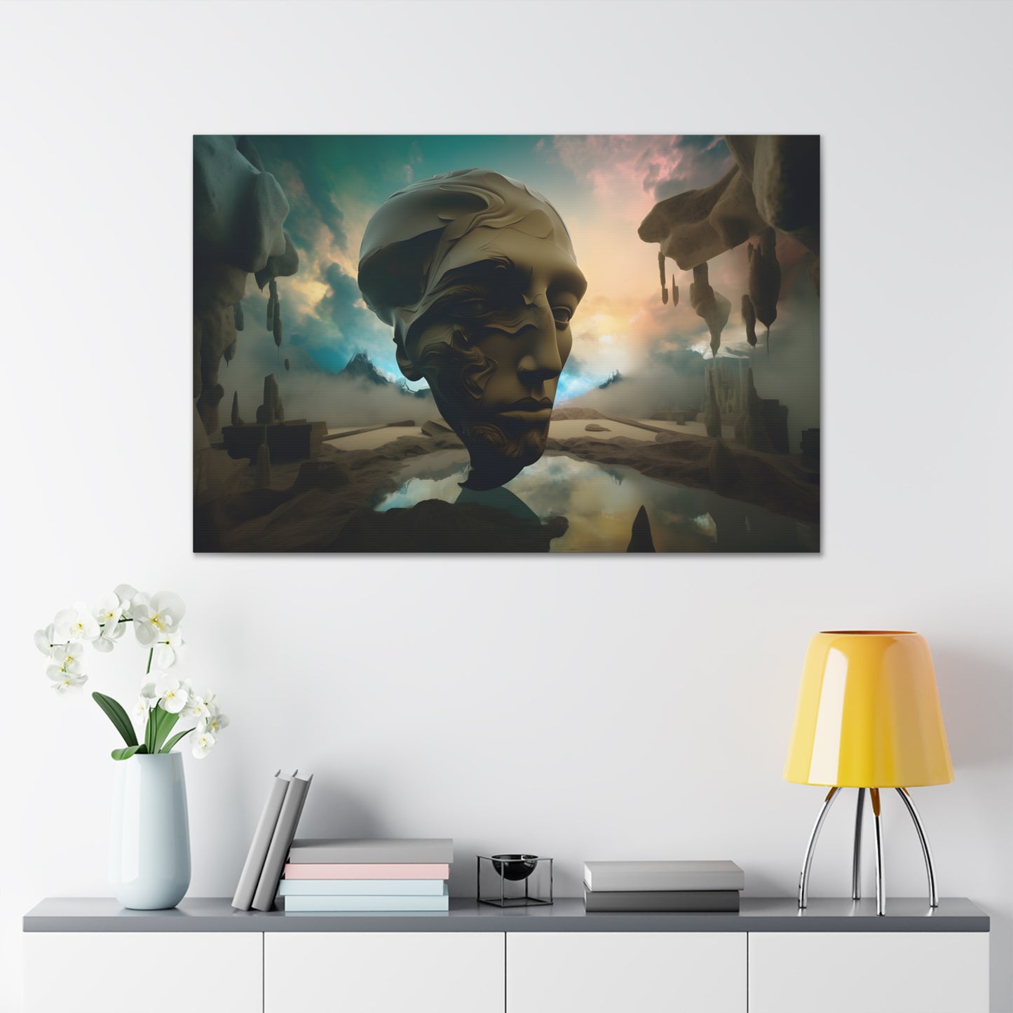 Solitary Somber Scene
