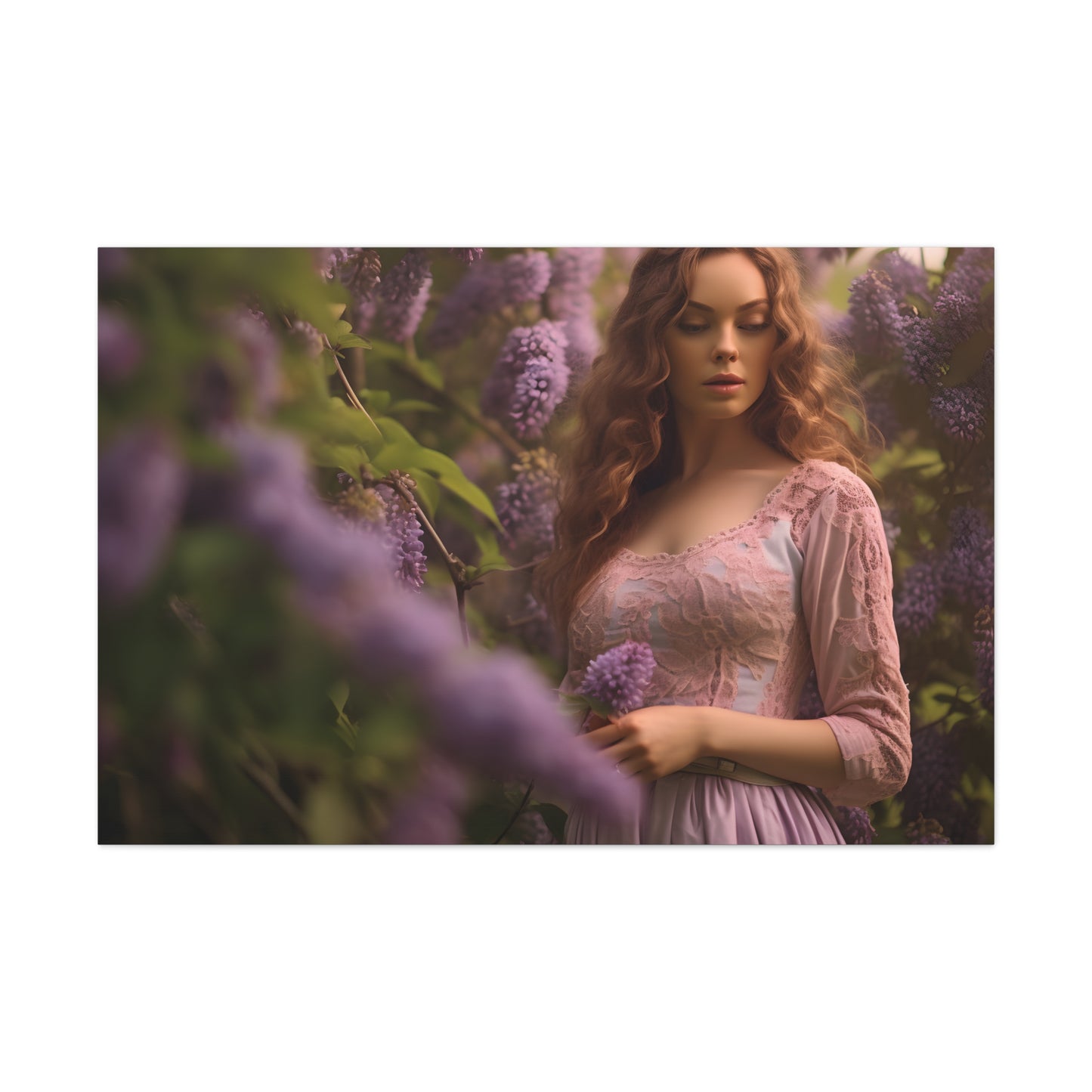 Lady In The Lilacs