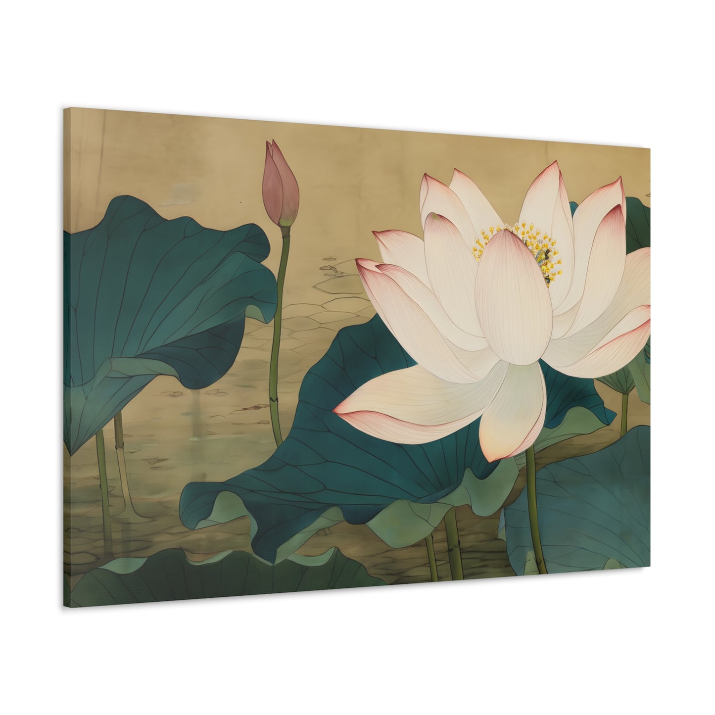 Vintage Oriental Lotus