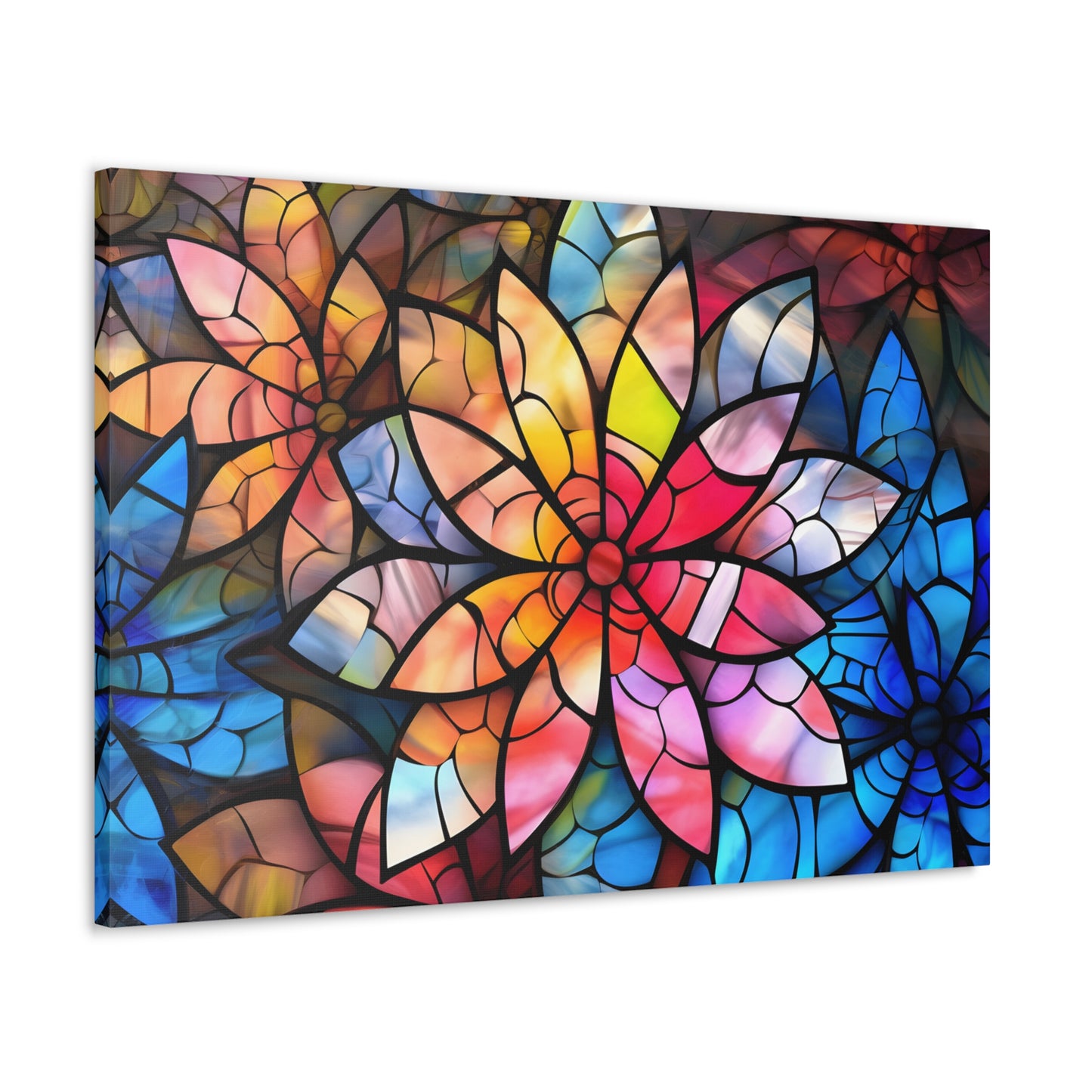 Floral Stained Glass No.2