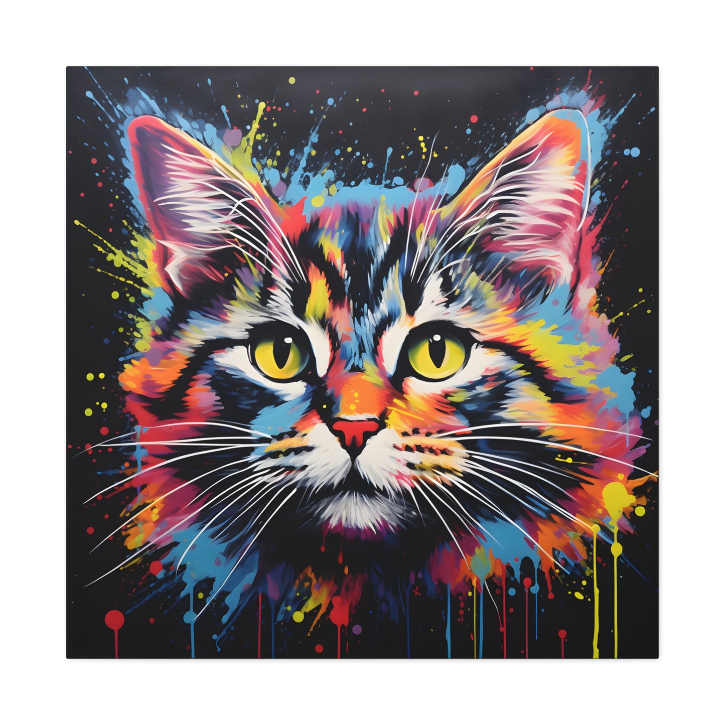 Neon Night Cat