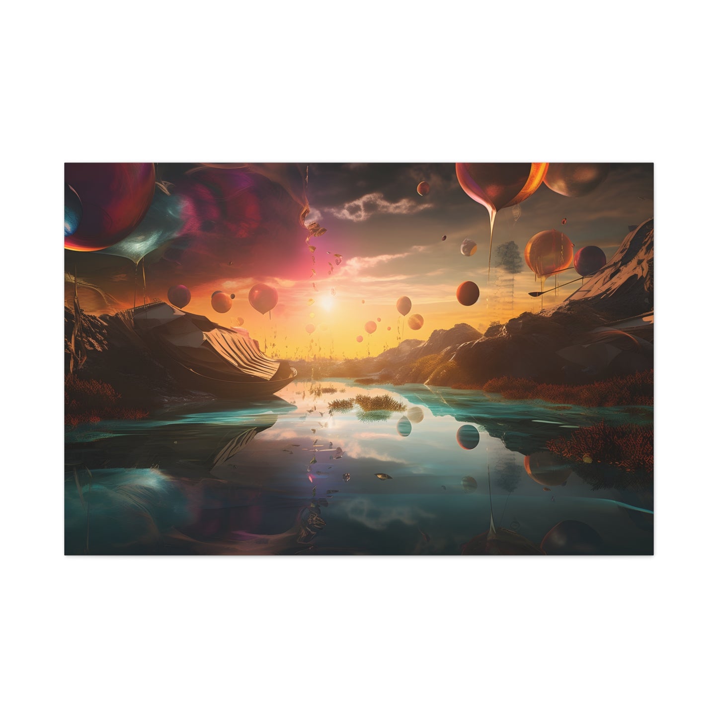 Balloon Sunset