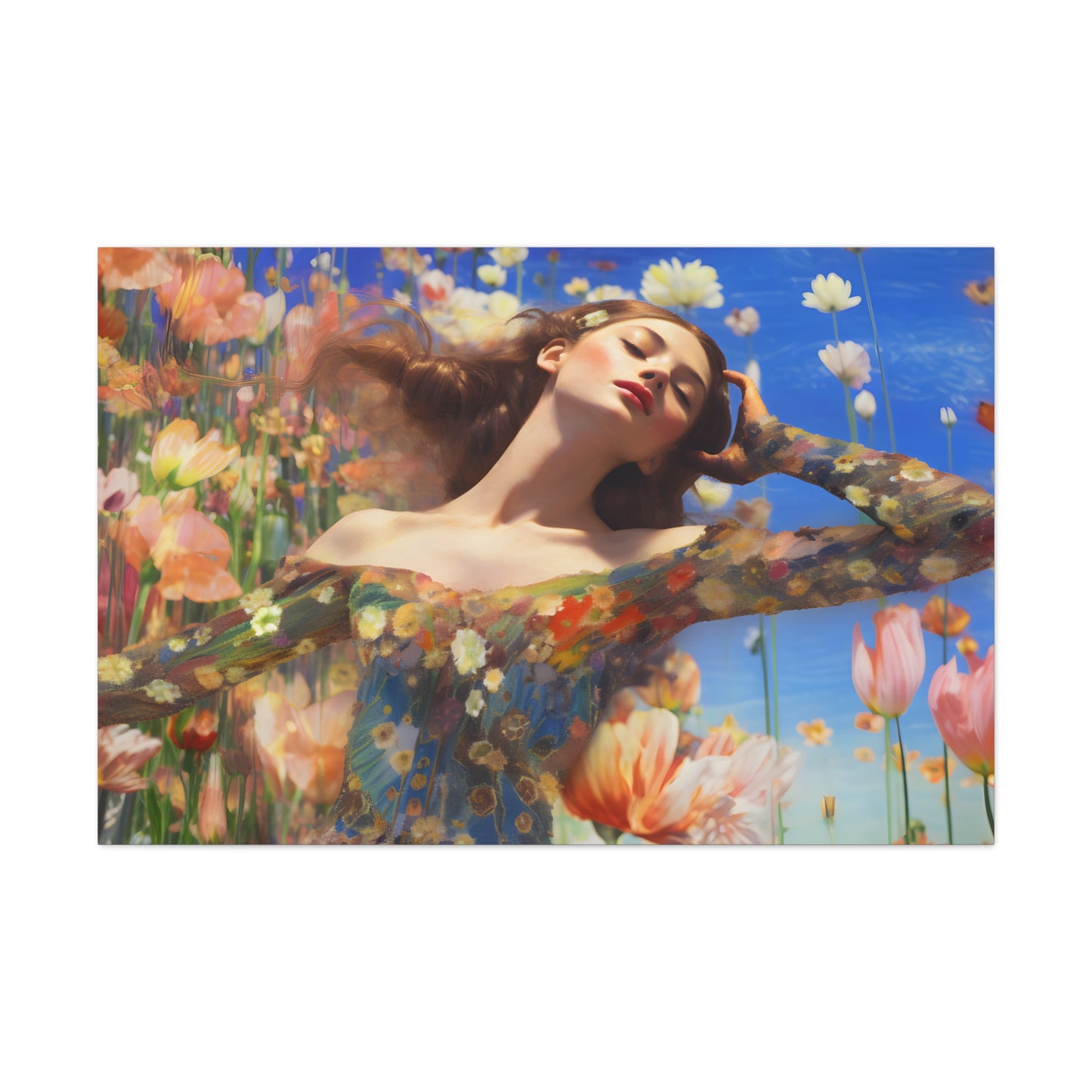 Beautiful Flower Girl (Summertime)