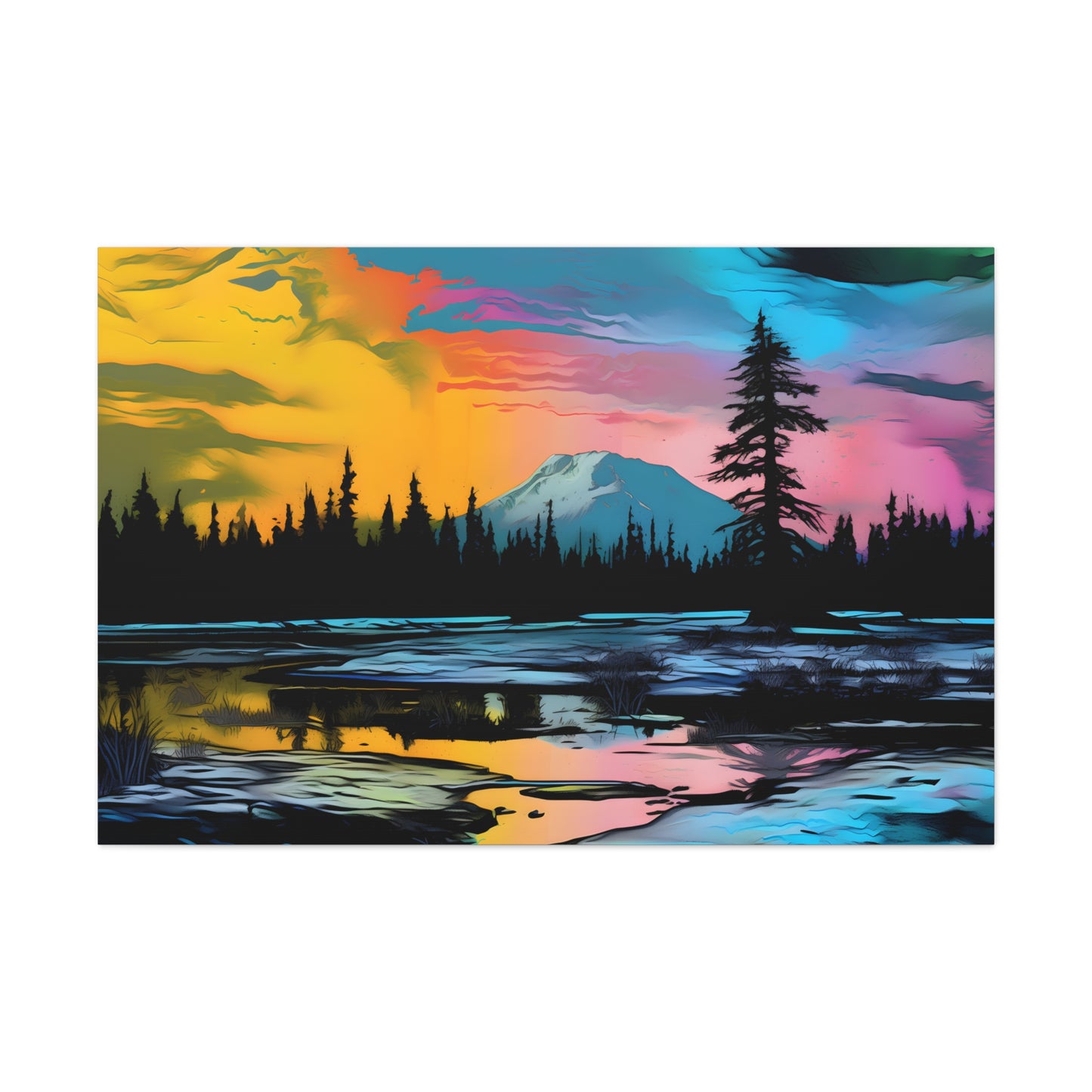 Vibrant Pastel Water Color