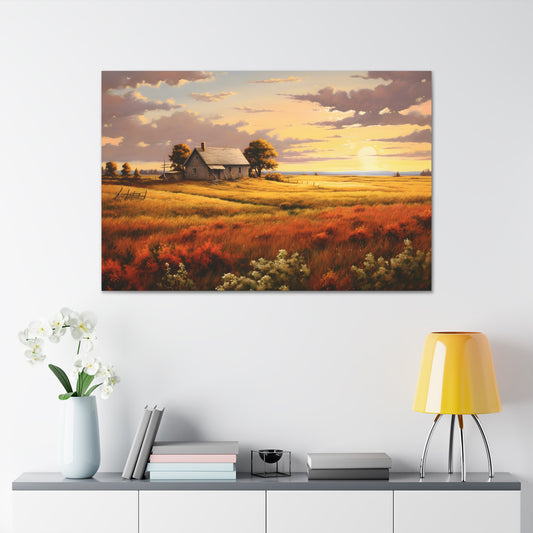 Farmhouse In Autumn