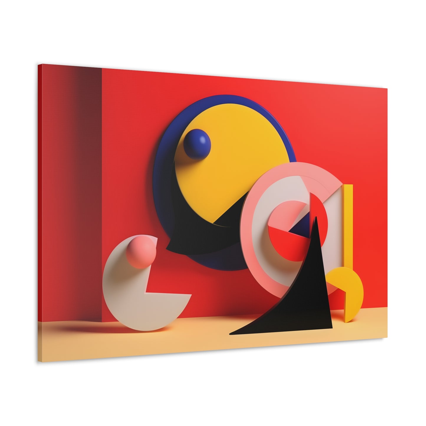 Abstract Pacman Pieces