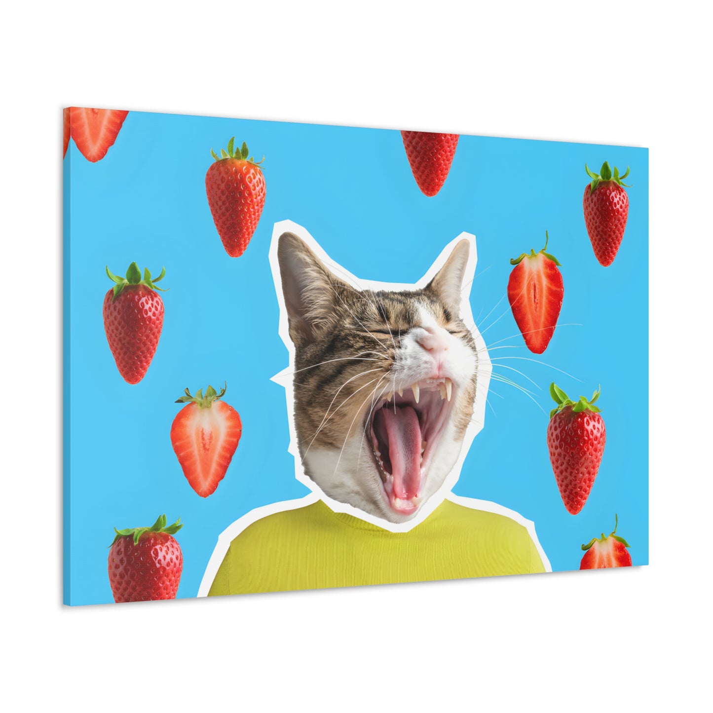 Laser Cat Strawberry Edition