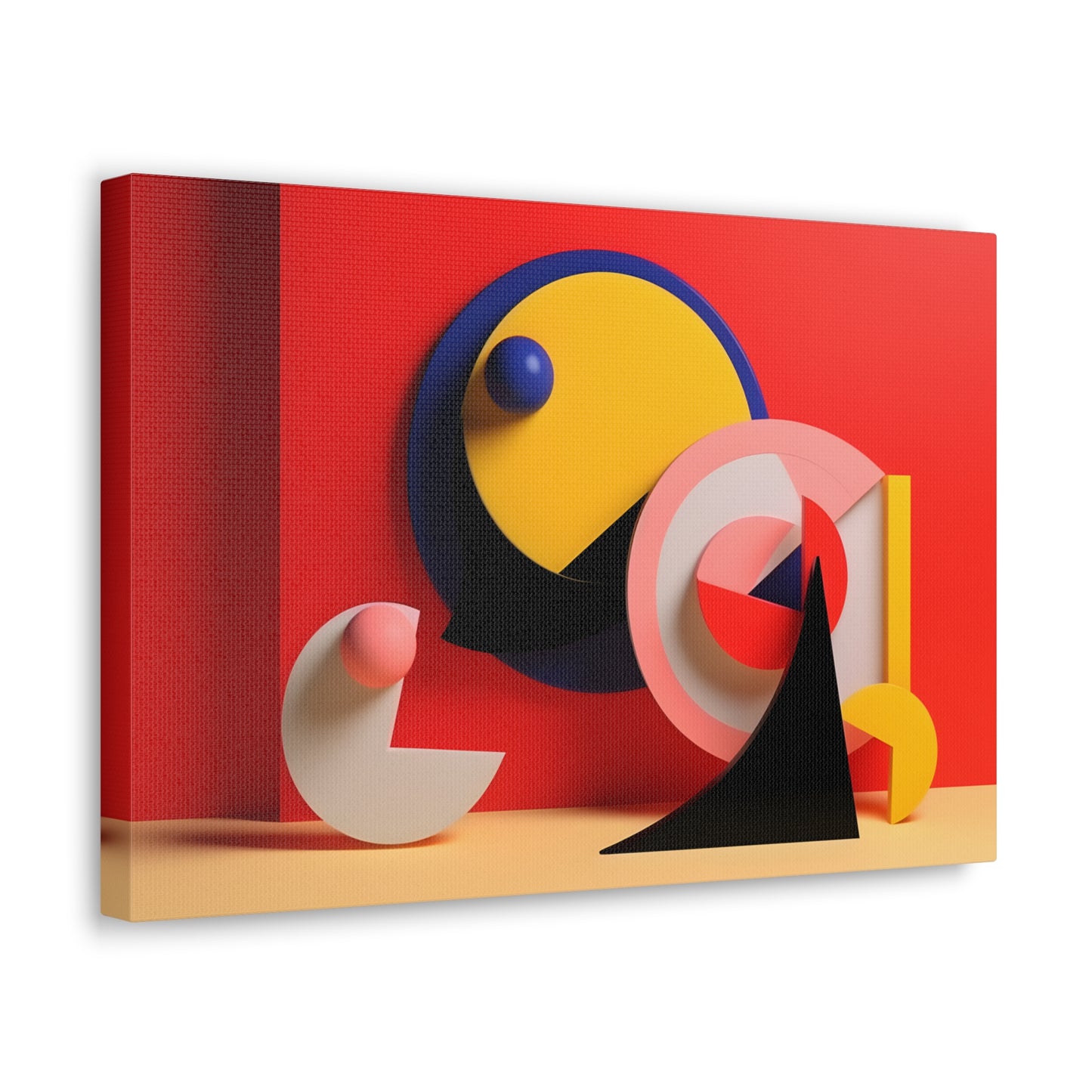 Abstract Pacman Pieces