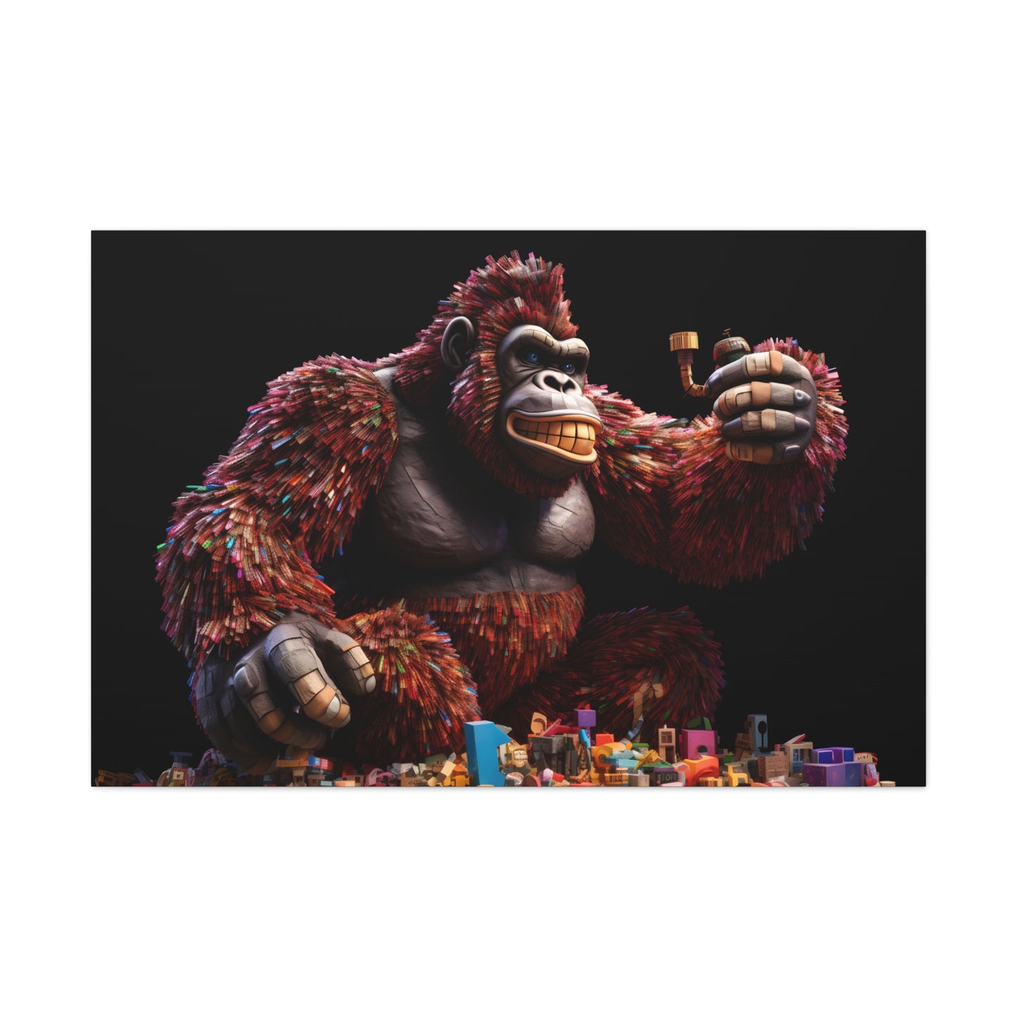 Pixelated Kong