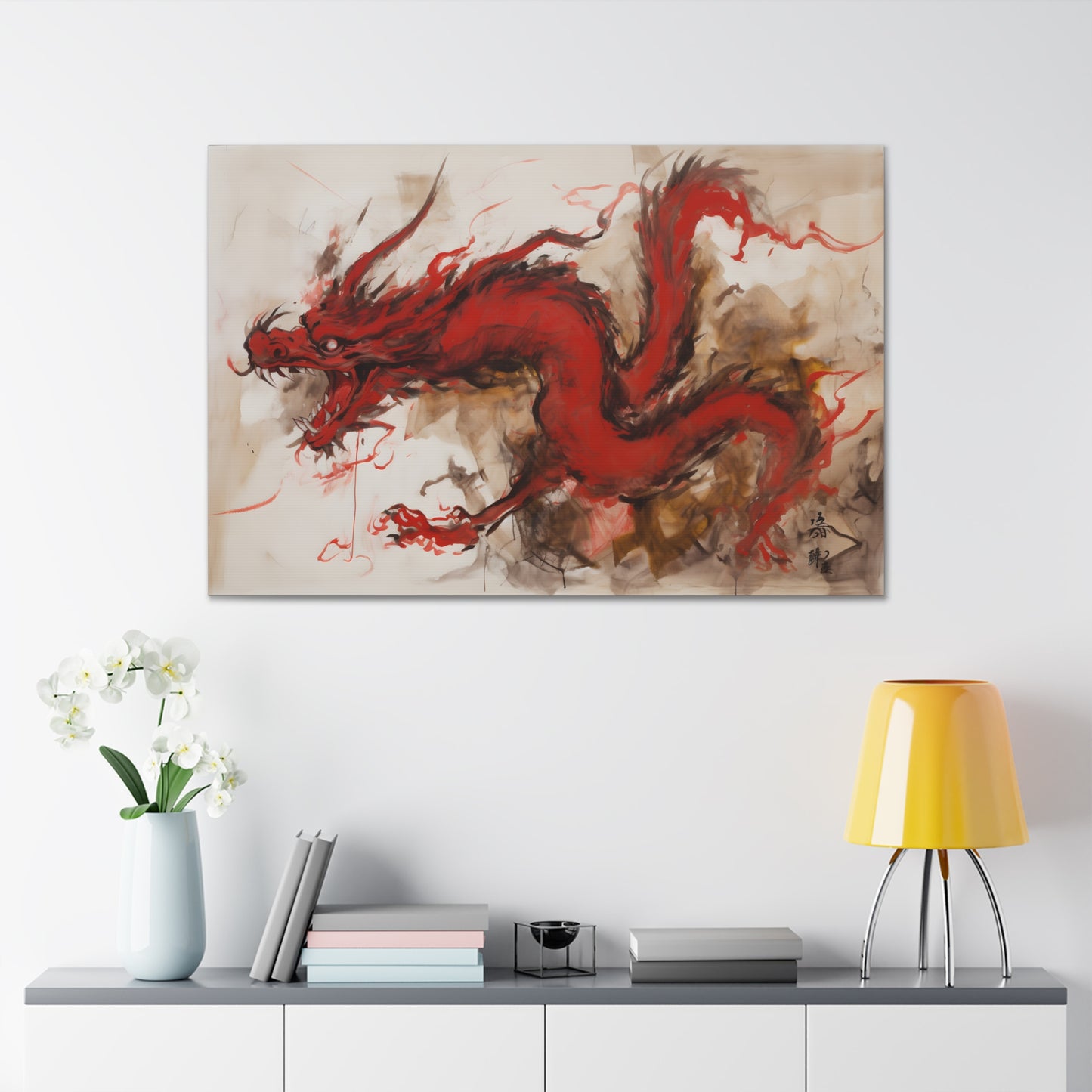 Vintage Oriental Dragon