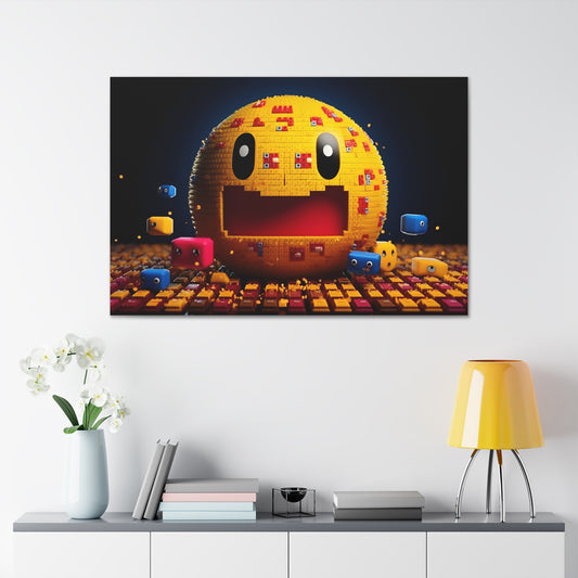 Pixelated Pac-Man