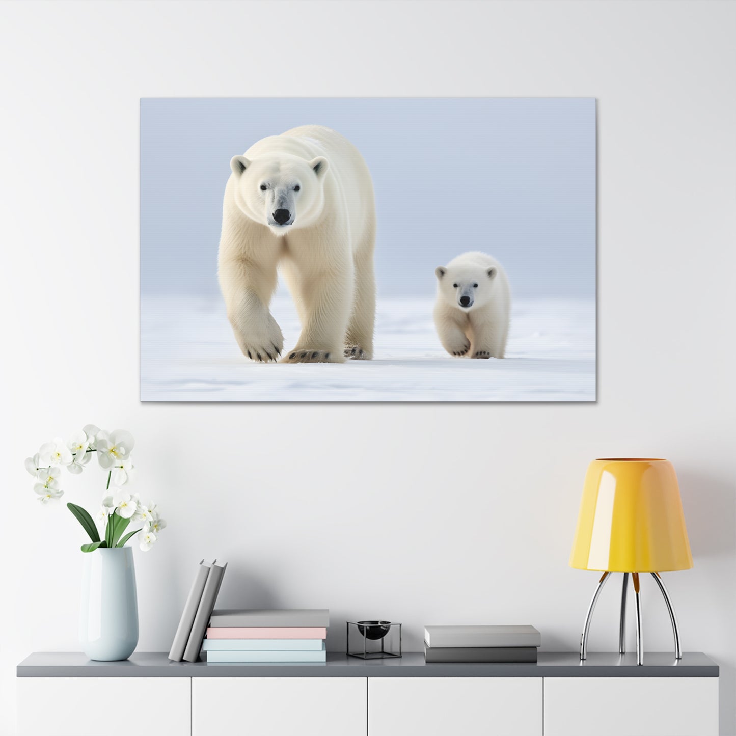 Polar Bears (Mom & Cub)