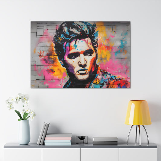 Elvis Presley Graffitit Pop