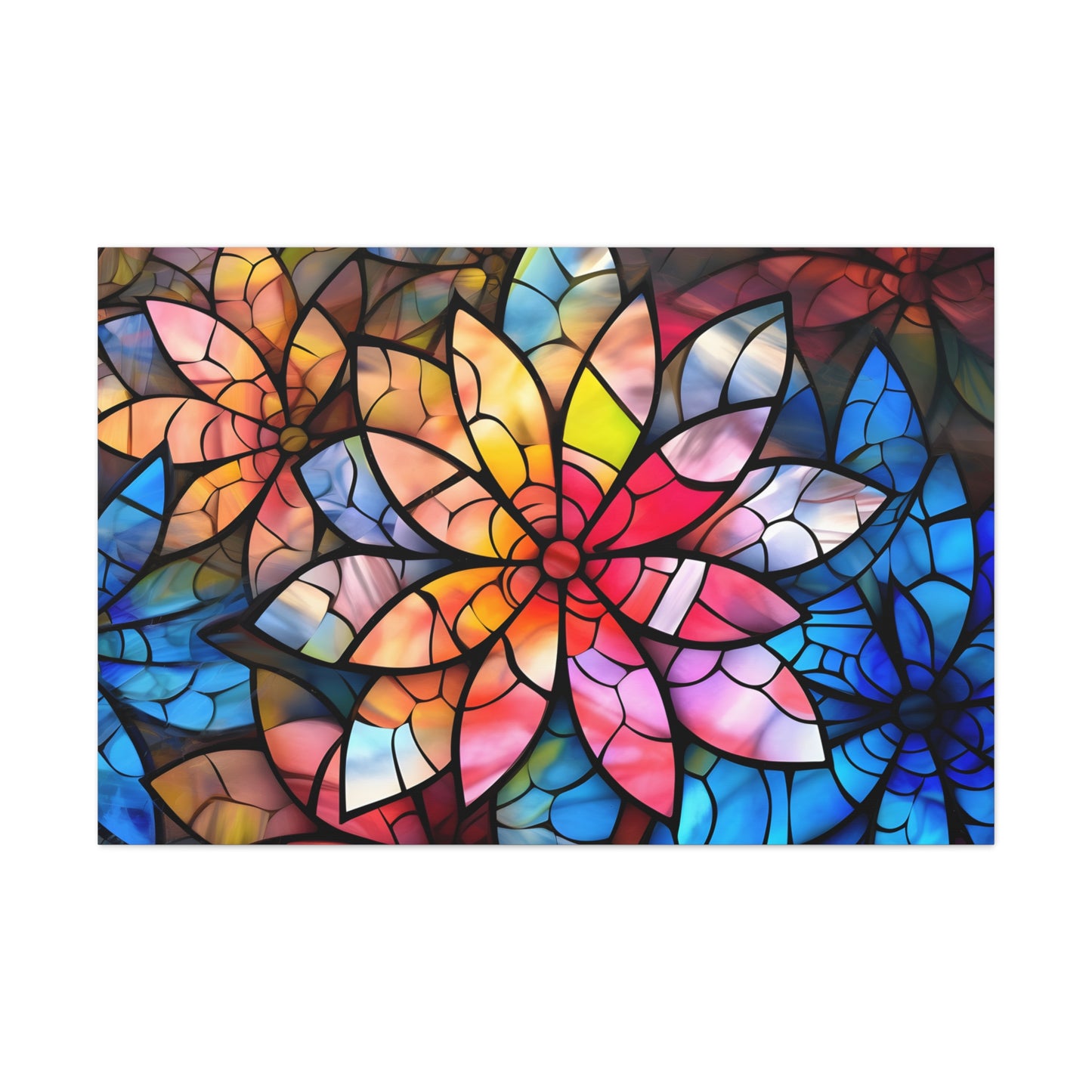 Floral Stained Glass No.2