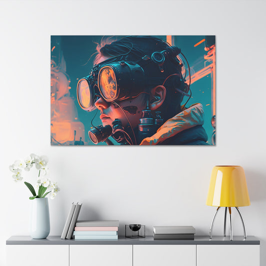 Futuristic Steampunk Portrait